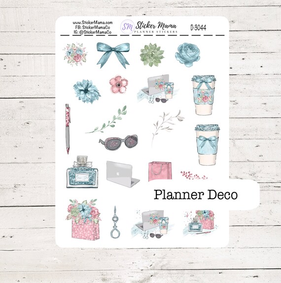 DEC0-3044 - CUTE DECO Stickers - Planner Deco - Cute Stickers