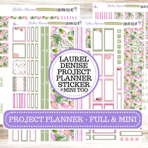 LAUREL DENISE PROJECT Planner Kit #3121 || Easter Petals || Laurel Denise Kit || Laurel Denise Stickers ||  || Any Month ld