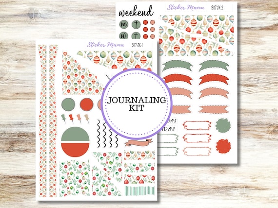 Journaling Sticker Kit 3117 | Jolly Jewels | Journal Planner | Planner Stickers | Journal Stickers | Redesigned 9-26