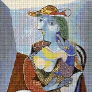 Picasso seated woman - Etsy 日本