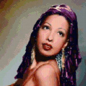 Josephine Baker portrait Cross stitch pattern PDF - Instant Download!