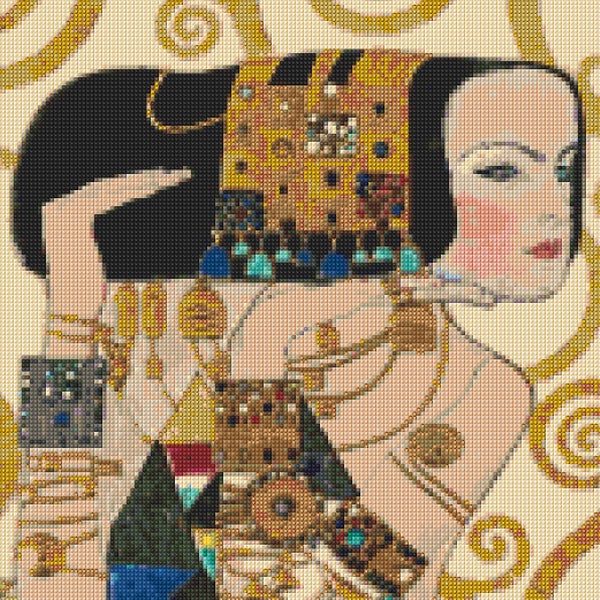 Klimt Needlepoint Etsy