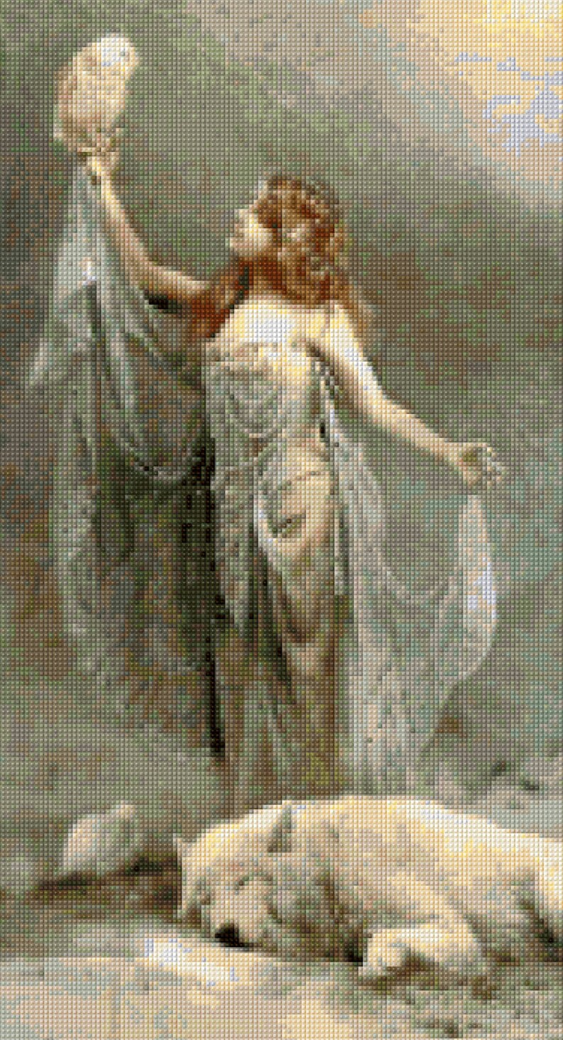 Mystical Creatures Cross Stitch Pattern PDF Instant - Etsy