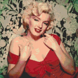 Marilyn Monroe Portrait Cross stitch pattern PDF - Instant Download!