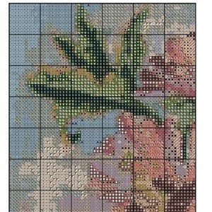 Monet Poplars on the Epte Cross Stitch pattern PDF Instant Download image 4
