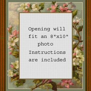 Cross Stitch Photo Mat Tapestry!