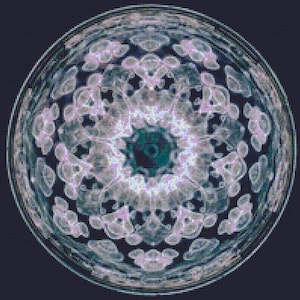Cymatics Sound Vibration Mandala by Jabob Adlington Cross Stitch pattern - PDF - Instant Download!