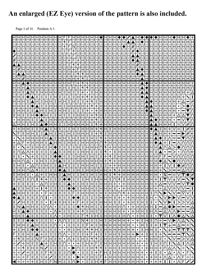Patrón de punto de cruz de dragón asiático - PDF - ¡Descarga instantánea! imagen 5