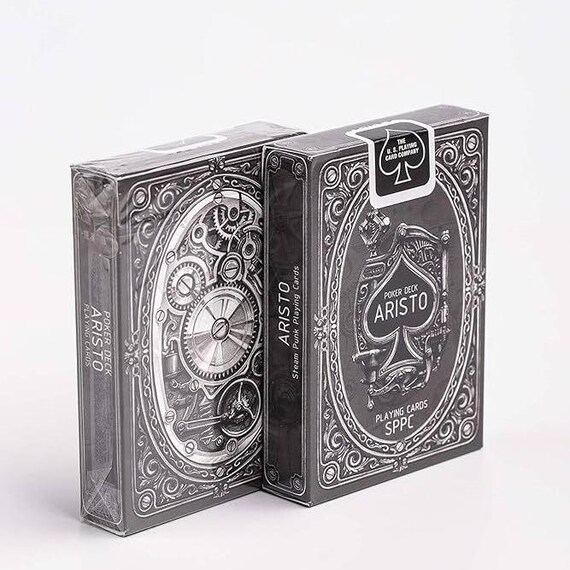 Aristo Steampunk Playing Cards Blending 19th century Industrial Art With Wild West Fantasy Casino Cards Deck of Cards Poker Best Gift Etsy