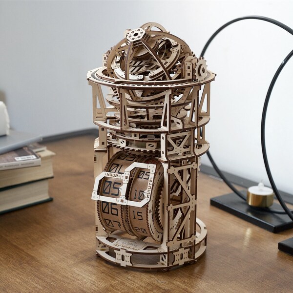 Wooden Clock Kit Etsy