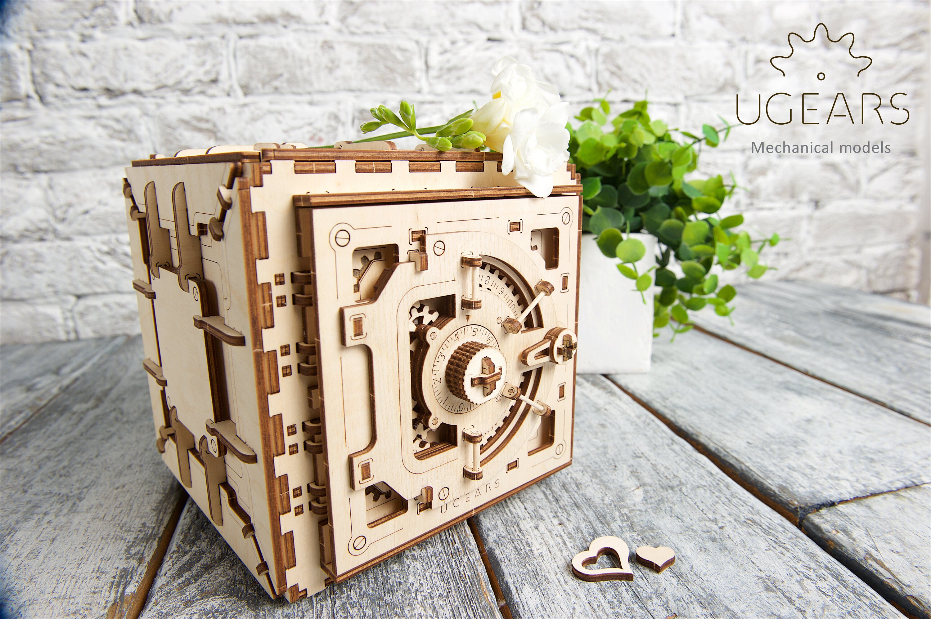Wooden trinket/money box Laser cut DIY plywood puzzle kit Etsy