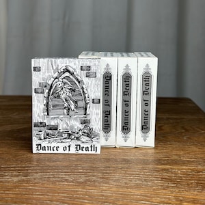 Cartes à jouer danse et mort poker, jeu de cartes personnalisé à collectionner, cartes à jouer squelette, populaire en ce moment, cadeau de la Saint-Valentin