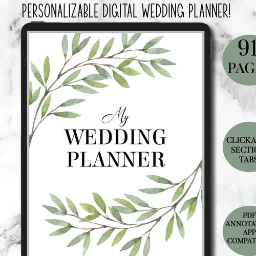 notability wedding app Printable & iPad Friendly Post Wedding Guest