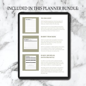 Digital Planner Bundle Goodnotes-notability Goal Daily - Etsy