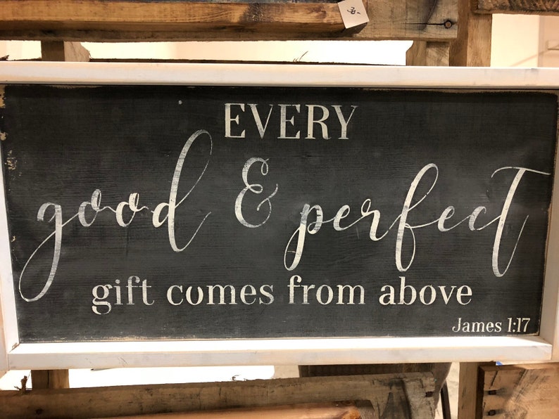 Every Good and Perfect Gift Comes From Above SVG Custom SVG File