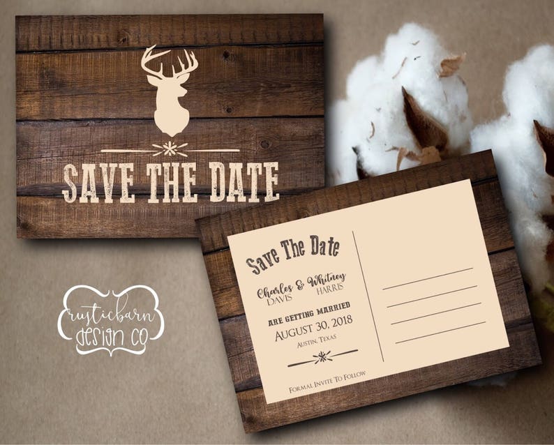 Rustic Vintage Old Fashioned Reclaimed Barn Wood Deer Themed Etsy