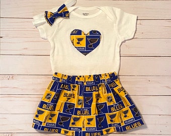 st louis blues onesie