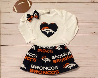 Denver Broncos Baby, Broncos Baby, Broncos Baby Outfit, Football Baby Outfit