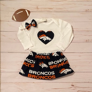 Denver Broncos Baby, Broncos Baby, Broncos Baby Outfit, Football Baby Outfit