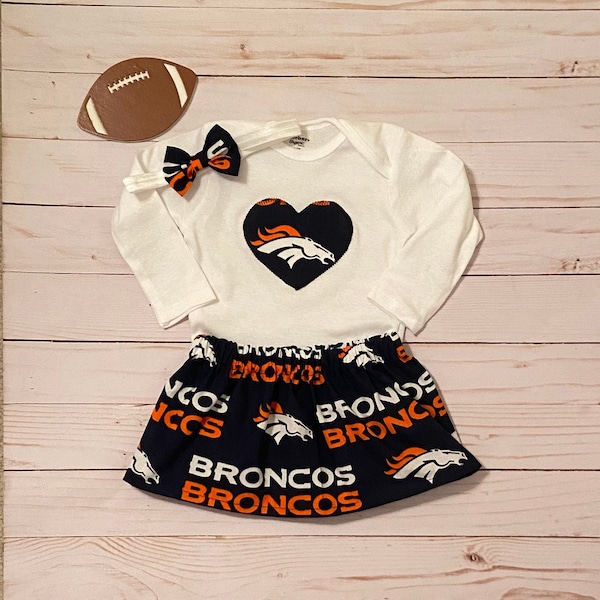 Denver Broncos Baby, Broncos Baby, Broncos Baby Outfit, Football Baby Outfit