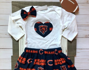 Chicago Bears Baby | Etsy