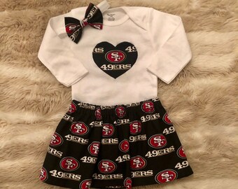 baby girl 49ers jersey