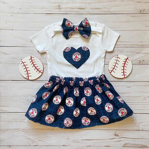 Red Sox Outfit, Boston Red Sox Baby, Boston Red Sox Onesie®, Boston Red Sox Skirt