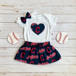 Cleveland Indians Baby Outfit Cleveland Indians Baby Girl