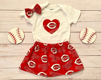 Cincinnati reds baby | Etsy