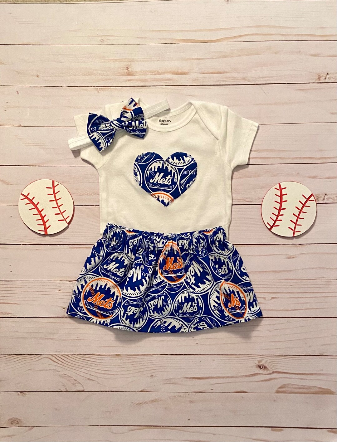 Mets Baby Outfit, Mets Baby Girl, Mets Baby, New York Mets Baby Outfit