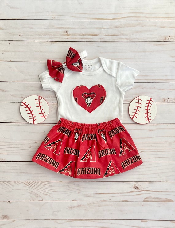 Arizona Diamond Baseball Baby Onesie Arizona Diamond Baseball Baby Onesie