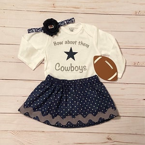 Dallas Cowboys Baby, Dallas Cowboys Baby Girl, Cowboys Baby, Dallas Cowboys Skirt, Dallas Cowboys Baby Outfit