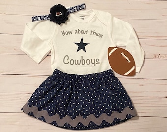 Dallas Cowboys Baby, Dallas Cowboys Baby Girl, Cowboys Baby, Dallas Cowboys Skirt, Dallas Cowboys Baby Outfit