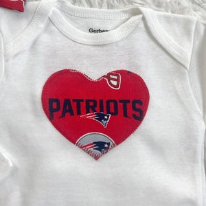 Patriots Baby, New England Patriots Baby, Skirt set, Football Fan image 3