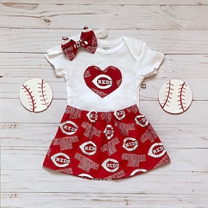 Cincinnati Reds Baby Cincinnati Reds Baby Skirt Cincinnati 