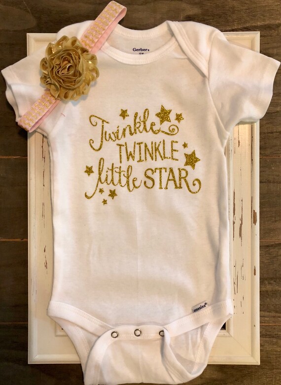 twinkle twinkle little star onesie