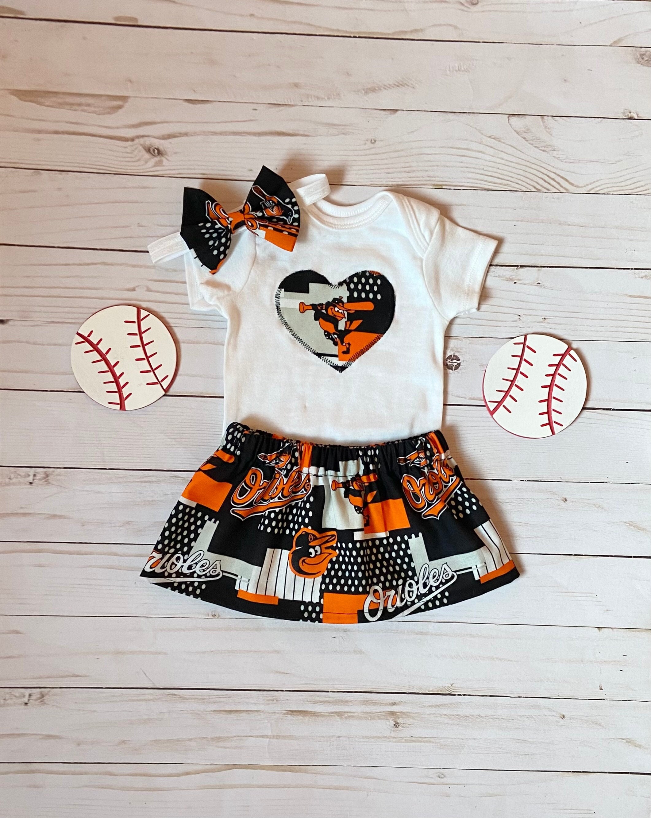 Orioles Baby Orioles Baby Outfit Orioles Baby Skirt Orioles 