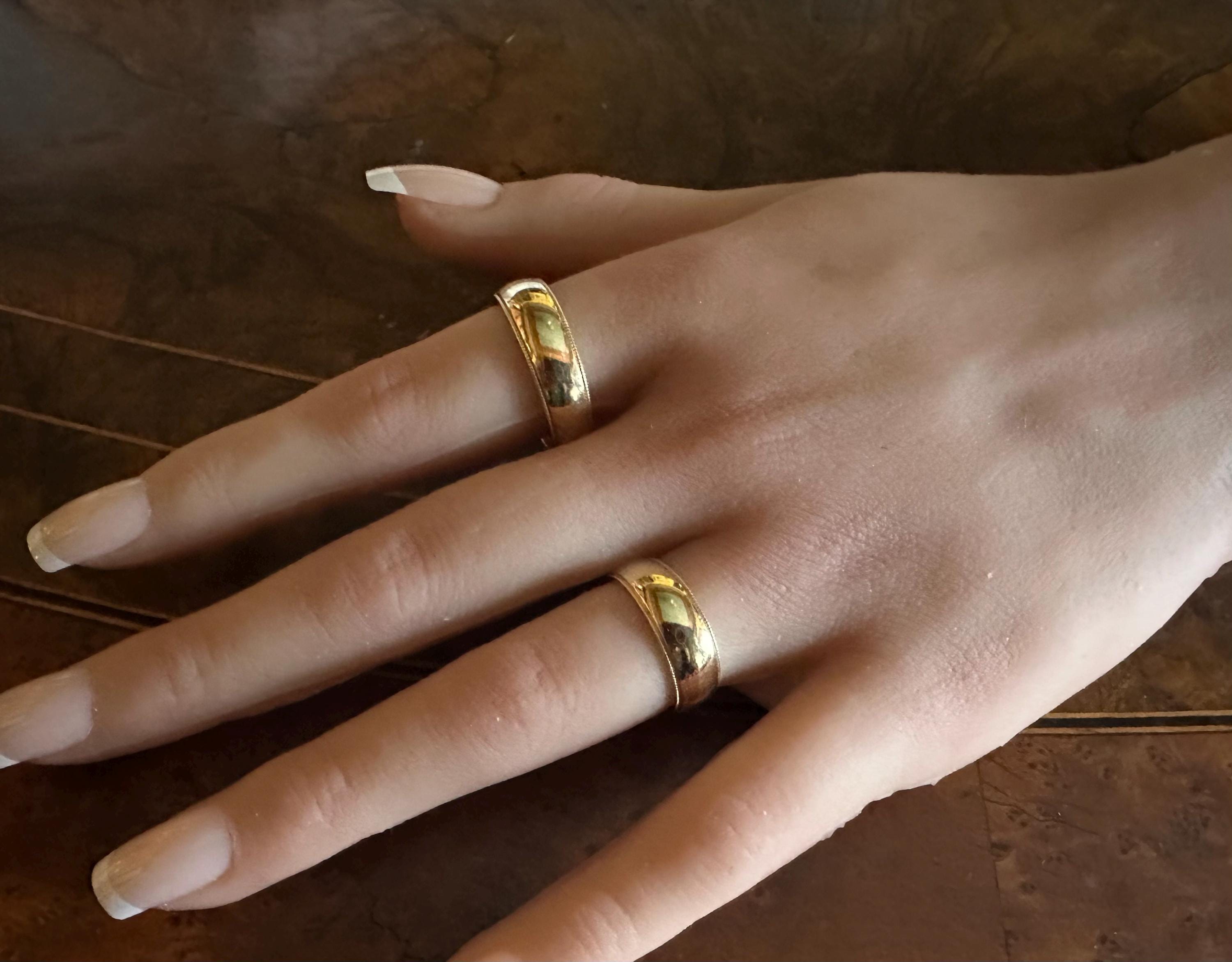 関税込み★Otiumberg★Ridged Cigar Band リング 指輪 ゴールド 関税込み☆Otiumberg☆Ridged Cigar Band リング 指輪 ゴールド