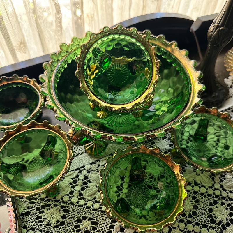Emerald Green Glass - Etsy