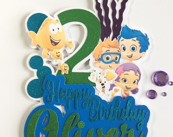 Bubble Guppies Cake topper