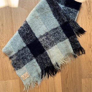 GLEN CREE　モヘア毛布 　グレンターフ　スコットランド製　WAKO Glen Cree Mohair - Etsy Canada