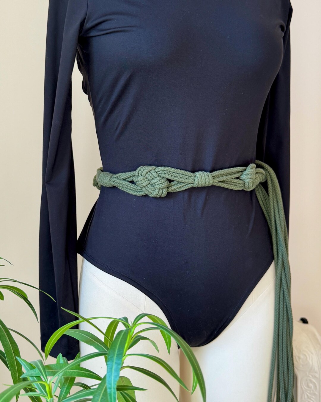 VTG RUNWAY COUTURE YVES SAINT LAURENT Tassel Belt Vintage Yves Saint Laurent Russian Collection Passementerie  main image 4