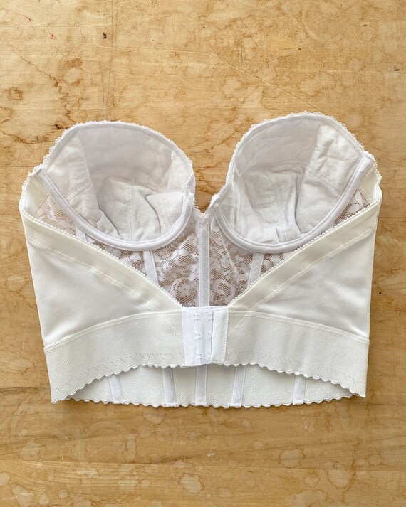【爆売り！】 Bustier Lace White VINTAGE Corset Etsy - 38C トップス
