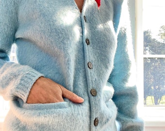 kurt cobain style cardigan
