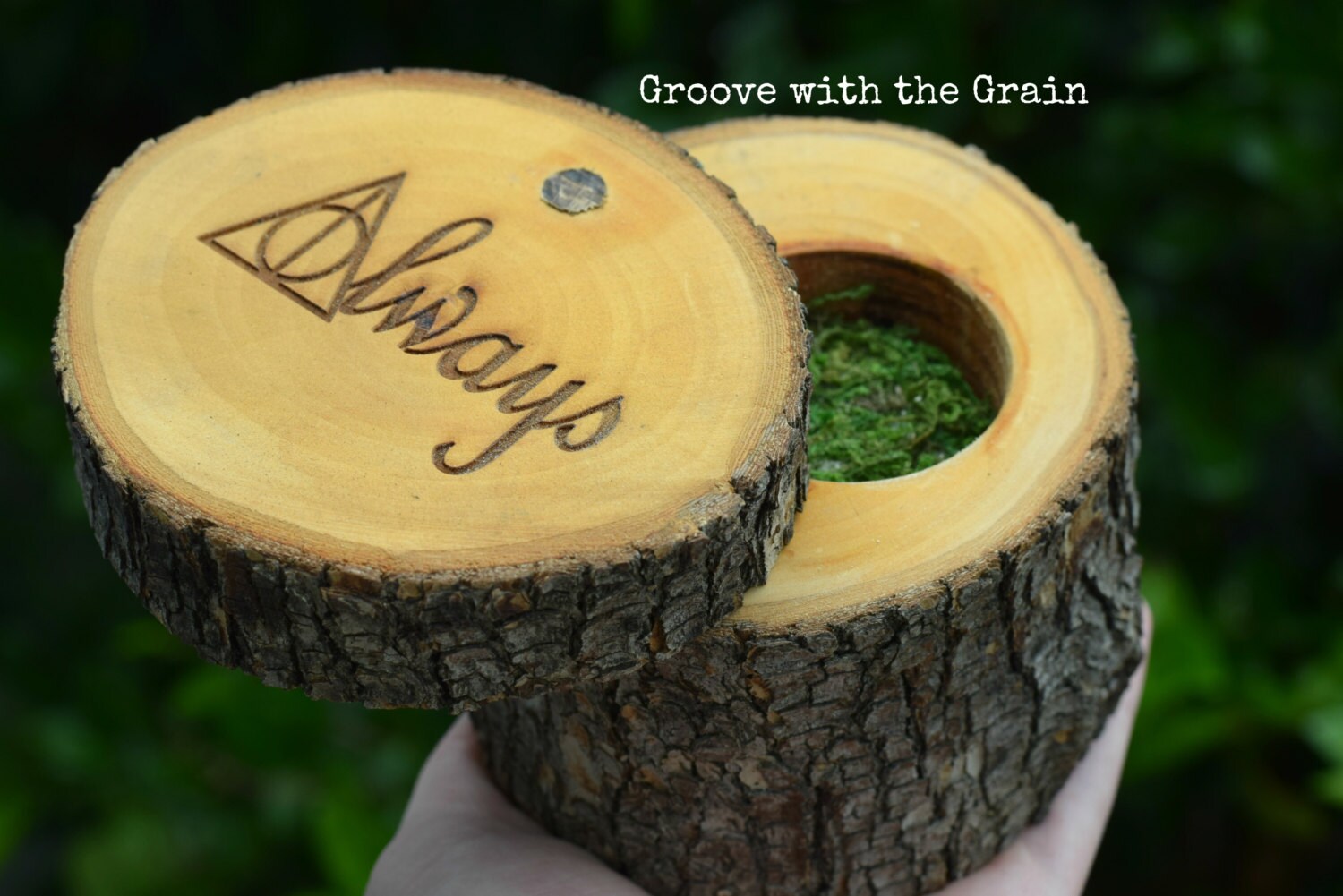 Wedding ring box Harry Potter wedding inspired engagement Etsy