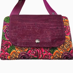 Monedero pequeño Monedero bandolera Monedero pequeño tipo clutch Bolso de corcho y lona Bolso tipo clutch tipo clutch Bolso tipo cartera de corcho Minibolso de corcho Bolso con ranuras para tarjetas