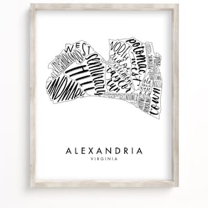 Alexandrië Buurtkaart | Digitaal downloaden