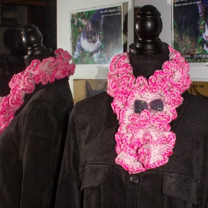 Neck Ruffle Scarf inspired by Sakura / HYK image 1