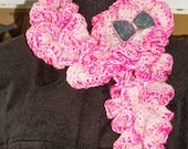 Neck Ruffle Scarf inspired by Sakura / HYK