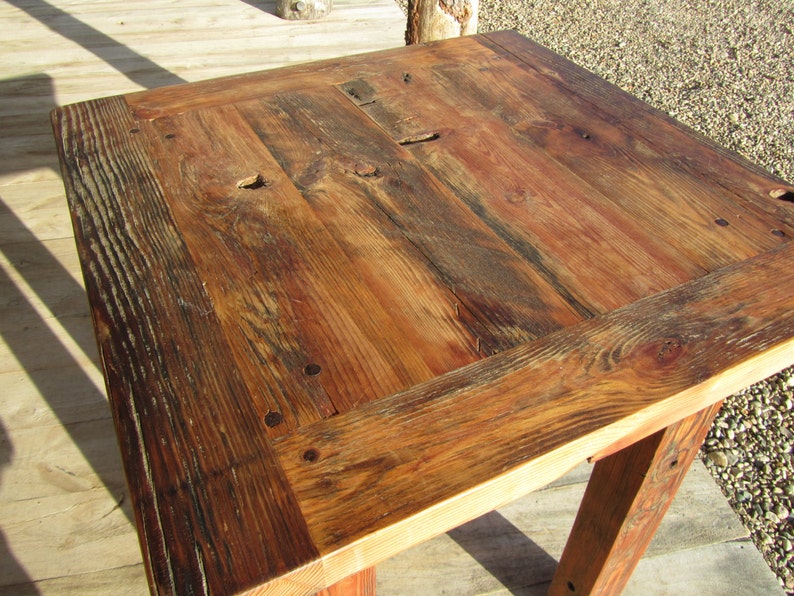 pine bar table